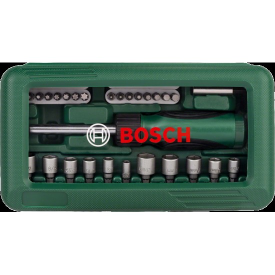 Bosch 46 Parça Tornavidalı Vidalama ve Lokma Ucu Seti