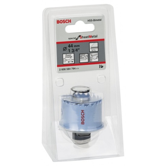 Bosch Special Serisi Metal Ve Inox Malzemeler için Delik Açma Testeresi 44 mm