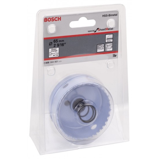 Bosch Special Serisi Metal Ve Inox Malzemeler için Delik Açma Testeresi 65 mm