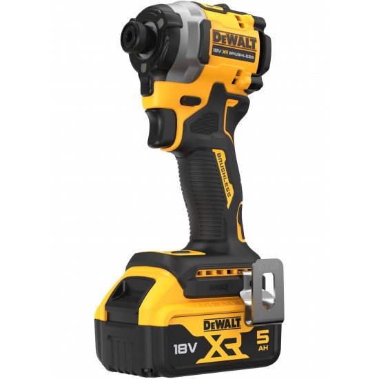 Dewalt DCF850P2T 18V 5.0AH Li-ion Kömürsüz Çift Akülü Darbeli Tornavida